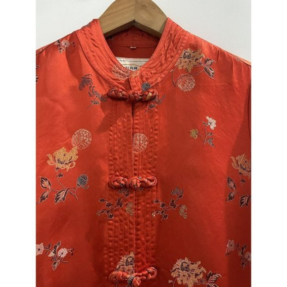 Peony Brand Silk Jacket Kimono Size 34 - Picture 4 of 11